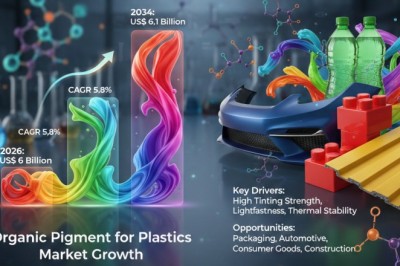 Organic Pigment for Plastics market Growth Explained: Key Drivers, Opportunities & Future Outlook