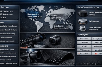 Global Super-Black Coatings Market to Reach USD 58.3 Million by 2034 at 5.8% CAGR