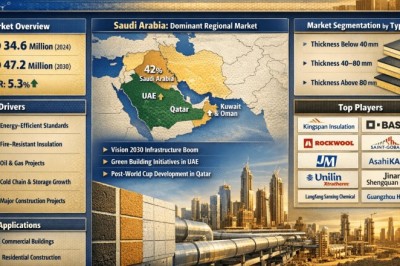 Middle East Closed Cell Phenolic Foams Market Forecast 2034: Industry to Reach 47.2 Million from 34.6 Million in 2026