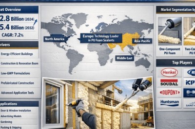 Top 10 Companies in PU Foam Sealant Market as Industry Grows from 2.8 Billion to 5.4 Billion by 2034 at 7.2% CAGR