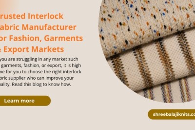 Trusted Interlock Fabric Manufacturer for Fashion, Garments & Export Markets