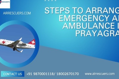 Steps to Arrange Emergency Air Ambulance in Prayagraj