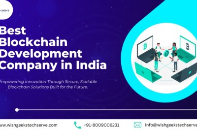 Best Blockchain App Development Services and Solutions Company in India –Wish Geeks Techserve