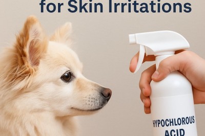 Hypochlorous Acid Spray for Pets: A Game-Changer for Skin Irritations