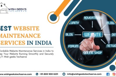 India’s Best Website Maintenance Services to Ensure Your Website Is Always Updated and Functional: Wish Geeks Techserve
