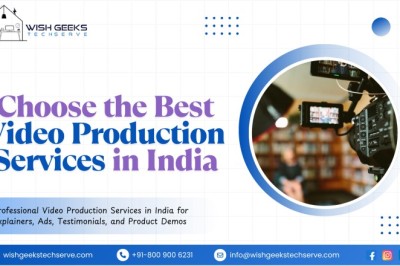 Professional Video Production Services in India for Ads and Product Demos: Wish Geeks Techserve