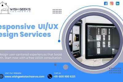 Best UI/UX Design Company in Noida for Building Interactive and Engaging User Experiences—Wish Geeks Techserve
