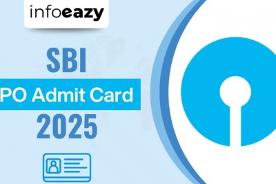 SBI PO Admit Card 2025 Out, Download Hall Ticket for Prelims
