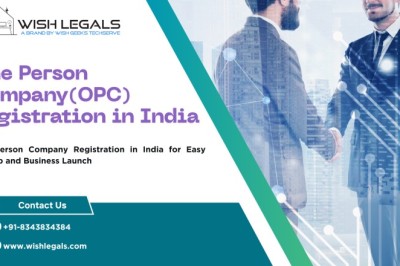 One Person Company Registration in India for Easy Startup and Business Launch: Wish Legals