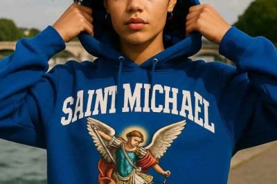 Saint Michael: The Archangel of Protection and the Iconic Saint Michael Hoodie