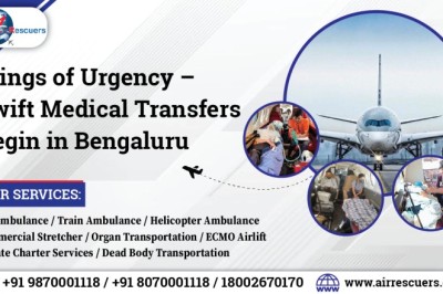Wings of Urgency – Swift Medical Transfers Begin in Bengaluru
