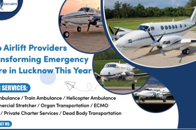 Top Airlift Providers Transforming Emergency Care in Lucknow This Year