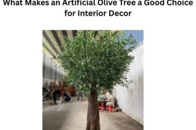What Makes an Artificial Olive Tree a Good Choice for Interior Decor