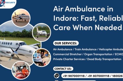 Air Ambulance in Indore: Fast, Reliable Care When Needed