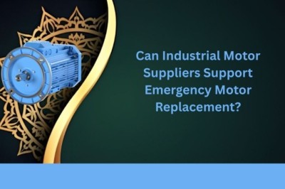 Can Industrial Motor Suppliers Support Emergency Motor Replacement?