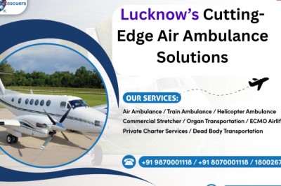 Lucknow’s Cutting-Edge Air Ambulance Solutions