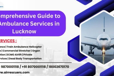 A Comprehensive Guide to Air Ambulance Services in Lucknow