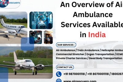 An Overview of Air Ambulance Services Available in India