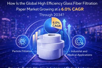 How Is the Global High Efficiency Glass Fiber Filtration Paper Market Growing at a 6.0% CAGR Through 2034?