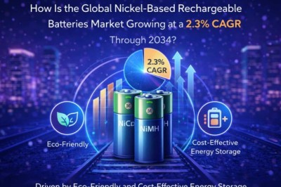 How Is the Global Nickel-Based Rechargeable Batteries Market Growing at a 2.3% CAGR Through 2034?