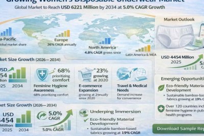 Global Women’s Disposable Underwear Market Size, Growth & Forecast (2026–2034) | CAGR 5.0%   