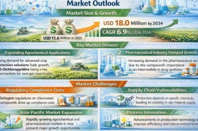 Global 2,5-Dichloropyridine Market Projected to Reach USD 18.0 Million by 2034, Growing at a CAGR of 6.9%; Key Players and Trends