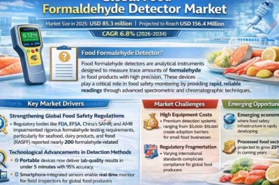 Top 10 Leading Players in Food Formaldehyde Detector Market Projected to Achieve a 6.8% CAGR by 2034