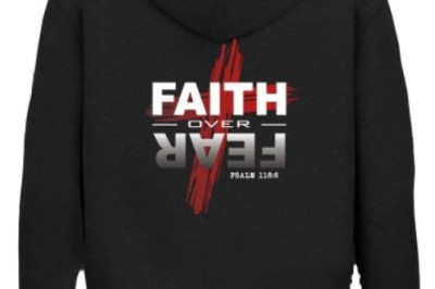 Faith Over Fear Shirt — Embrace Courage, Wear Your Belief