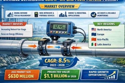 Portable Ultrasonic Clamp-on Gas Flow Meters Market’s CAGR of 8.5%: Top 10 Companies Leading the Charge in 2034