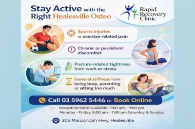 Seasonal Wellness: Stay Active and Balanced with the Right Healesville Osteo