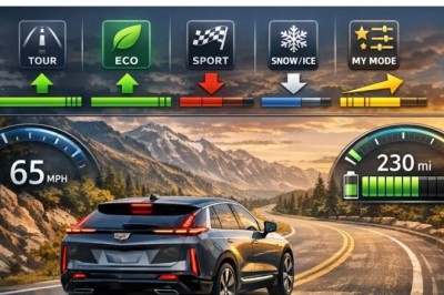 Do The Driving Modes in Cadillac Lyriq Offer Different Ranges or Battery Usages?