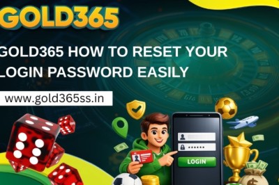 Gold365 How to Reset Your Login Password Easily
