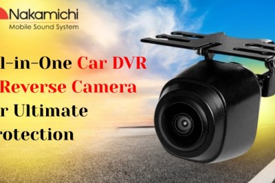 All-in-One Car DVR & Reverse Camera for Ultimate Protection