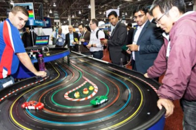 Mobile Slot Car Track: Exciting Portable Racing Entertainment for Events and Parties