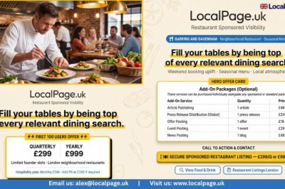 Get Noticed Fast: Premium Directory UK Benefits Local Page