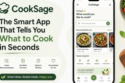 CookSage: The Smart App That Tells You What to Cook in Seconds