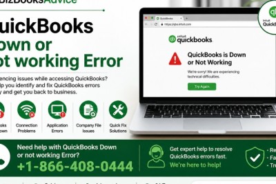 QuickBooks Service Down or Not Working: Causes, Checks, and Fixes