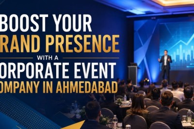Boost Your Brand Presence with a Corporate Event Company in Ahmedabad