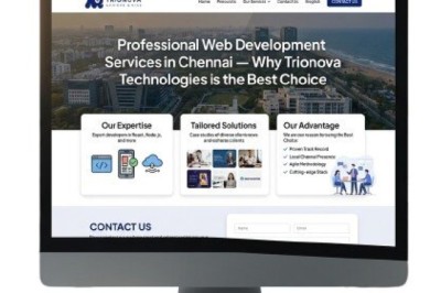 Professional Web Development Services in Chennai — Why Trionova Technologies is the Best Choice