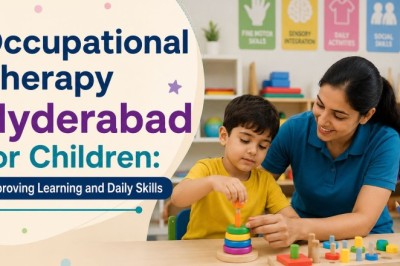 Occupational Therapy Hyderabad for Children: Improving Learning and Daily Skills