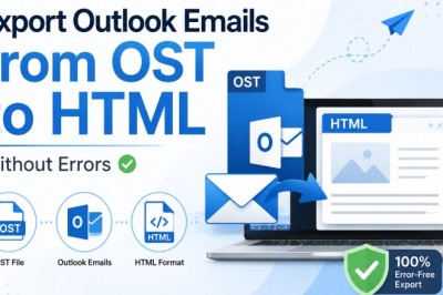 Export Outlook Emails from OST to HTML Without Errors