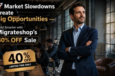 🚀 Market Slowdowns Create Big Opportunities — Build Smarter with Migrateshop’s 40% OFF Sale