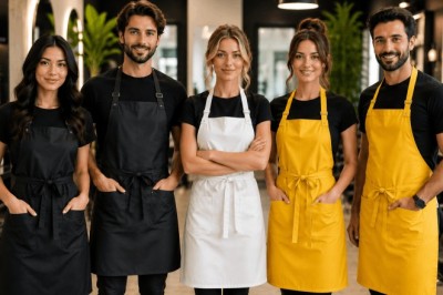 How Apron Colour Affects Perception in Professional Settings
