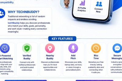 Professional Networking App: Build Meaningful Business Connections with TechNbuddy