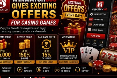 WinMatch360 Gives Exciting Offers For Casino Games