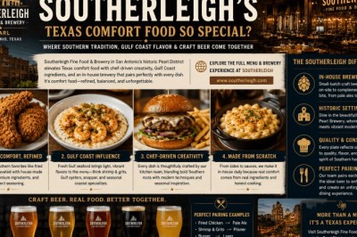 What Makes Southerleigh’s Texas Comfort Food So Special?