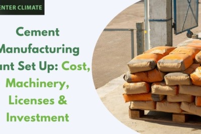 Cement Manufacturing Plant Set Up: Cost, Machinery, Licenses & Investment